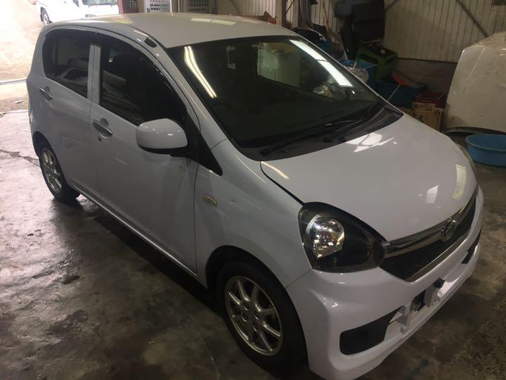 ダイハツ ミライース la300s 事故現状車　スマアシ　事故