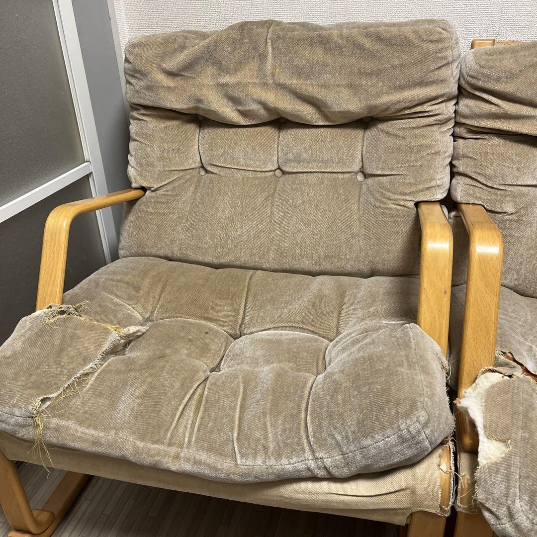 天童木工　ブルーノ　マットソン　2脚　イージーチェア　マルガリータ