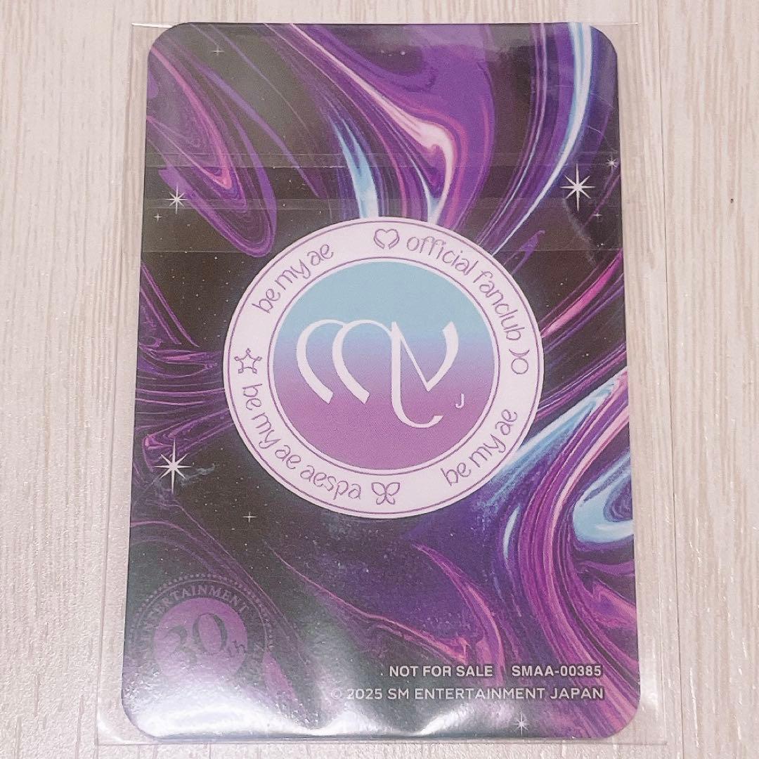 aespa ファンクラブ sm 30th トレカ カリナ UP786_INFO