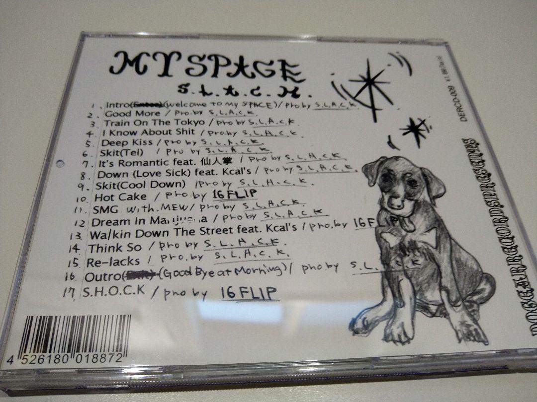 S.L.A.C.K. 　MY SPACE　CD