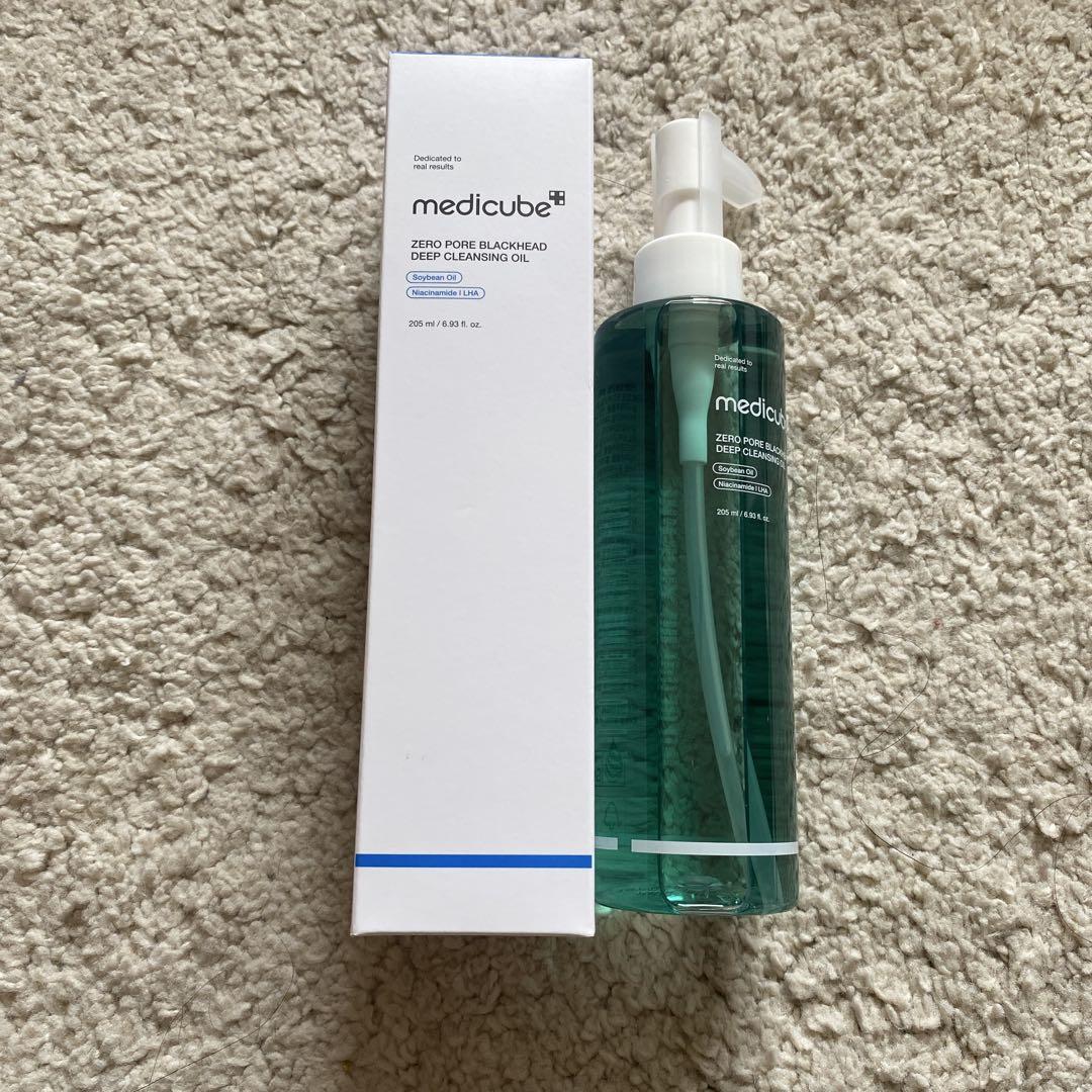 Qandi メルティング オイル クレンザー 200ml ゼロ毛穴クレンジングオイル, 205ml