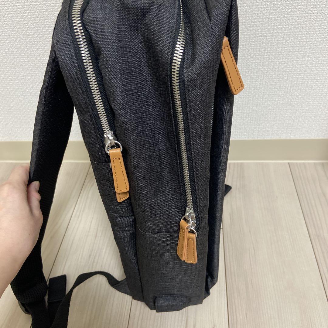 【未使用】NORDACE 軽量デイリー多機能リュック　バックパック　ダークグレー