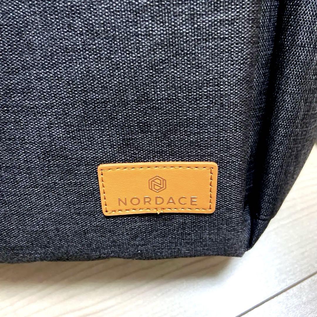 【未使用】NORDACE 軽量デイリー多機能リュック　バックパック　ダークグレー