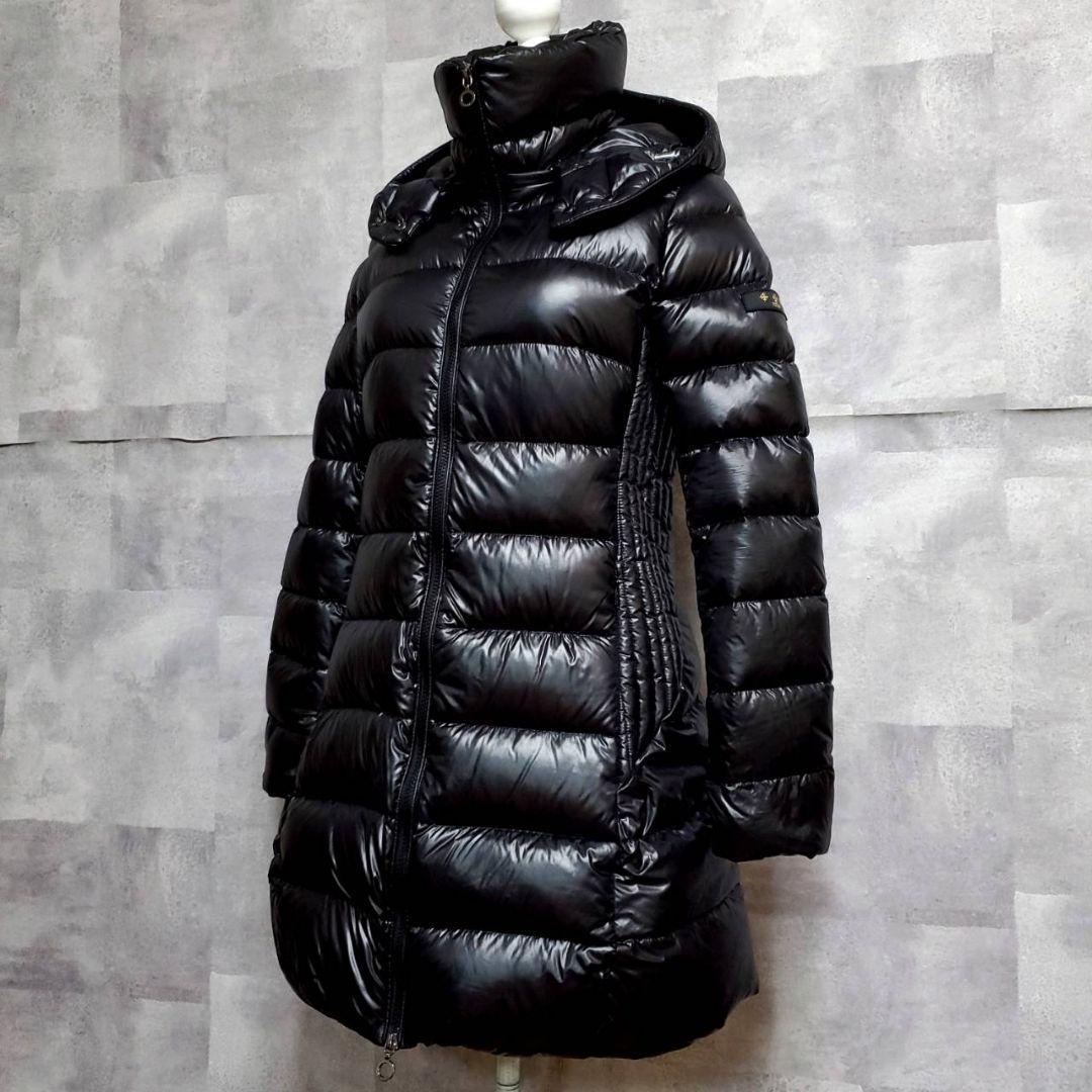極美品 L 20aw タトラス バビラ ダウン コート 黒 フード 大きいサイズ