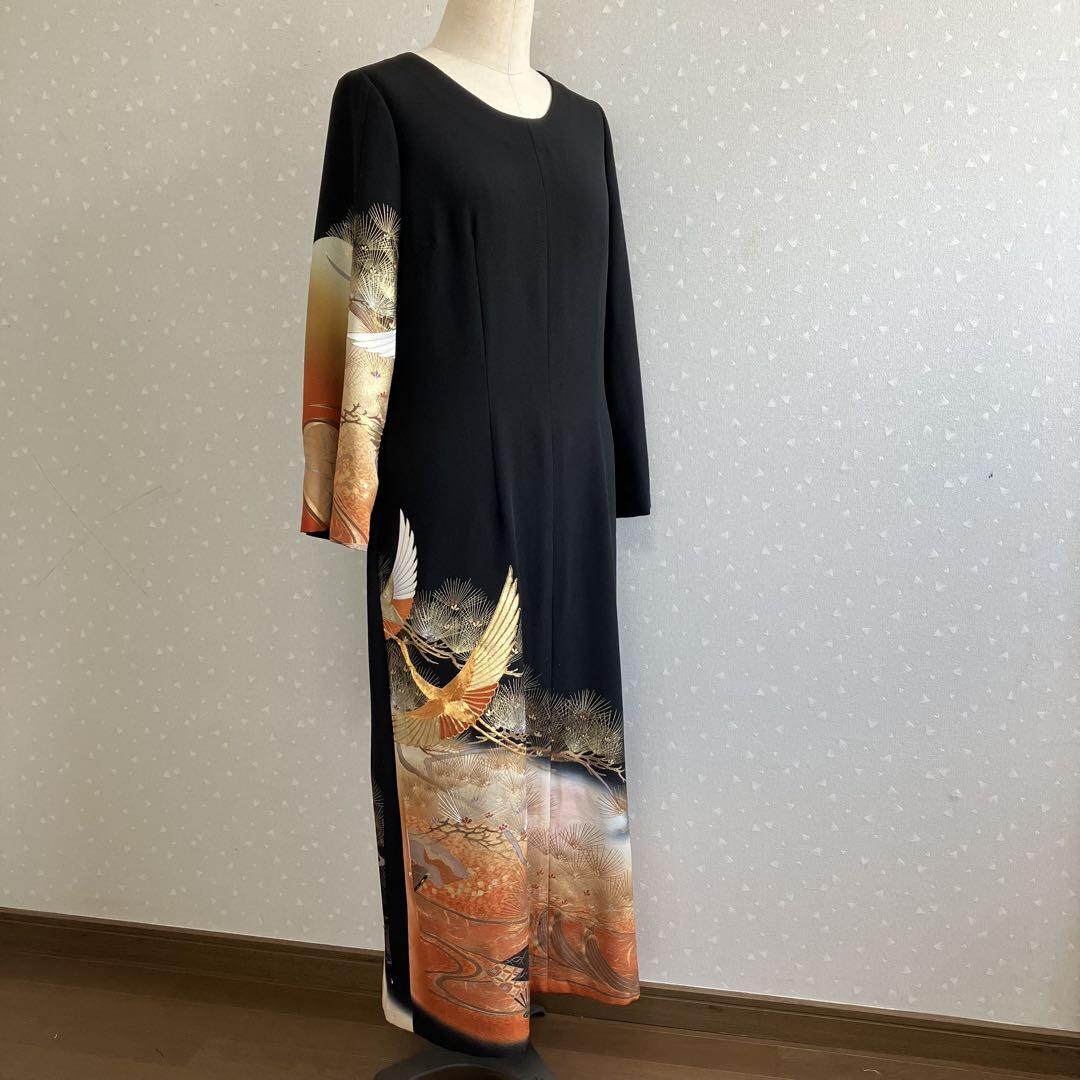 No.154留袖ドレスワンピースM〜Lサイズ11号 18,000円