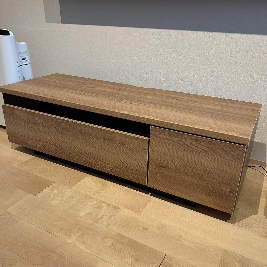 LOWYA [幅120] 日本製 ローテレビ台 37V型対応 完成品 木製