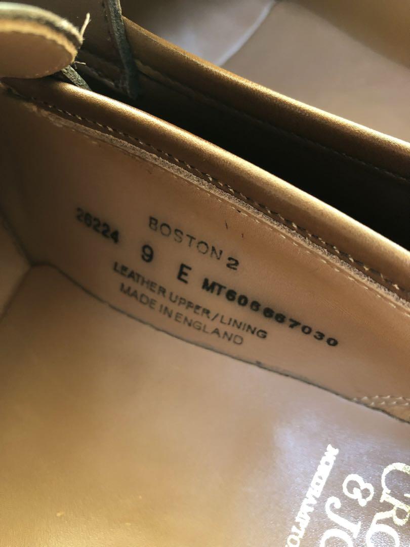 クロケットアンドジョーンズ　ボストン2 【超美品】