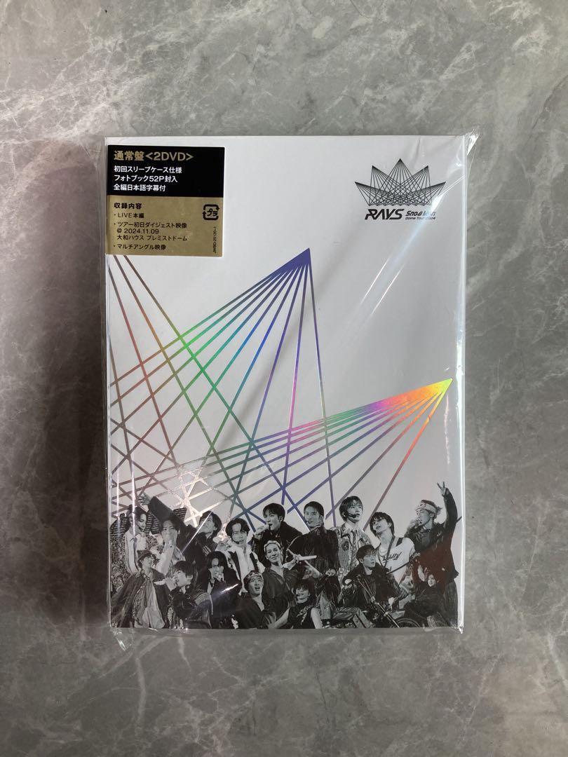 ミュージック SnowMan Dome Tour 2024 RAYS DVD SNOW MAN DOME TOUR 2024 RAYS BLU-RAY 3 DISCS JAPAN LIMITED
