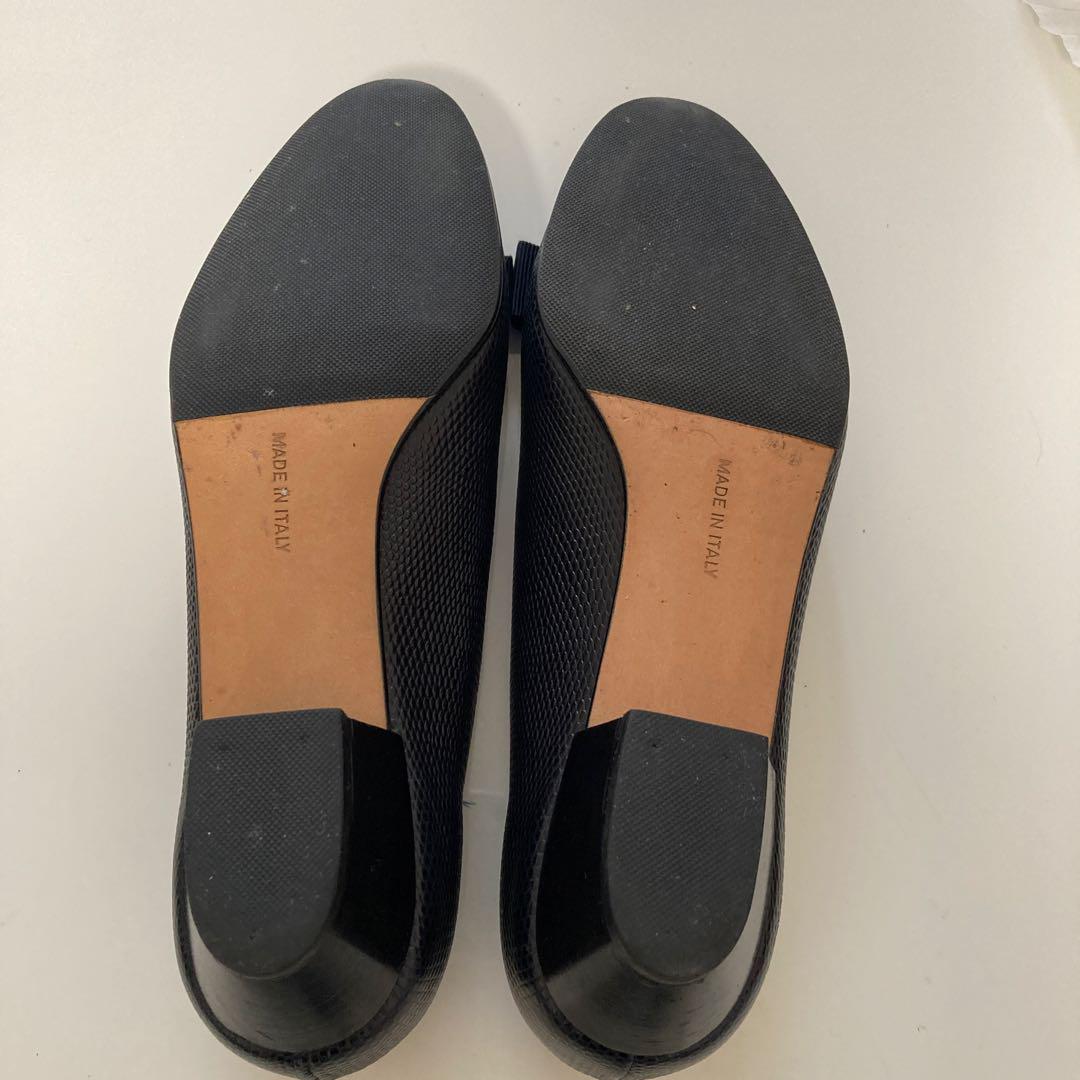 Salvatore Ferragamo ネイビー ローファー
