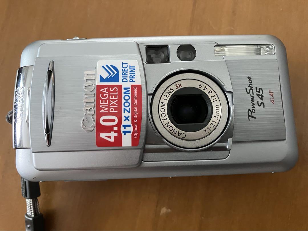 【中古品】Canon PowerShot S45 コンパクトデジタルカメラ Canon PowerShot S45 デジタルカメラ ジャンク - メルカリ