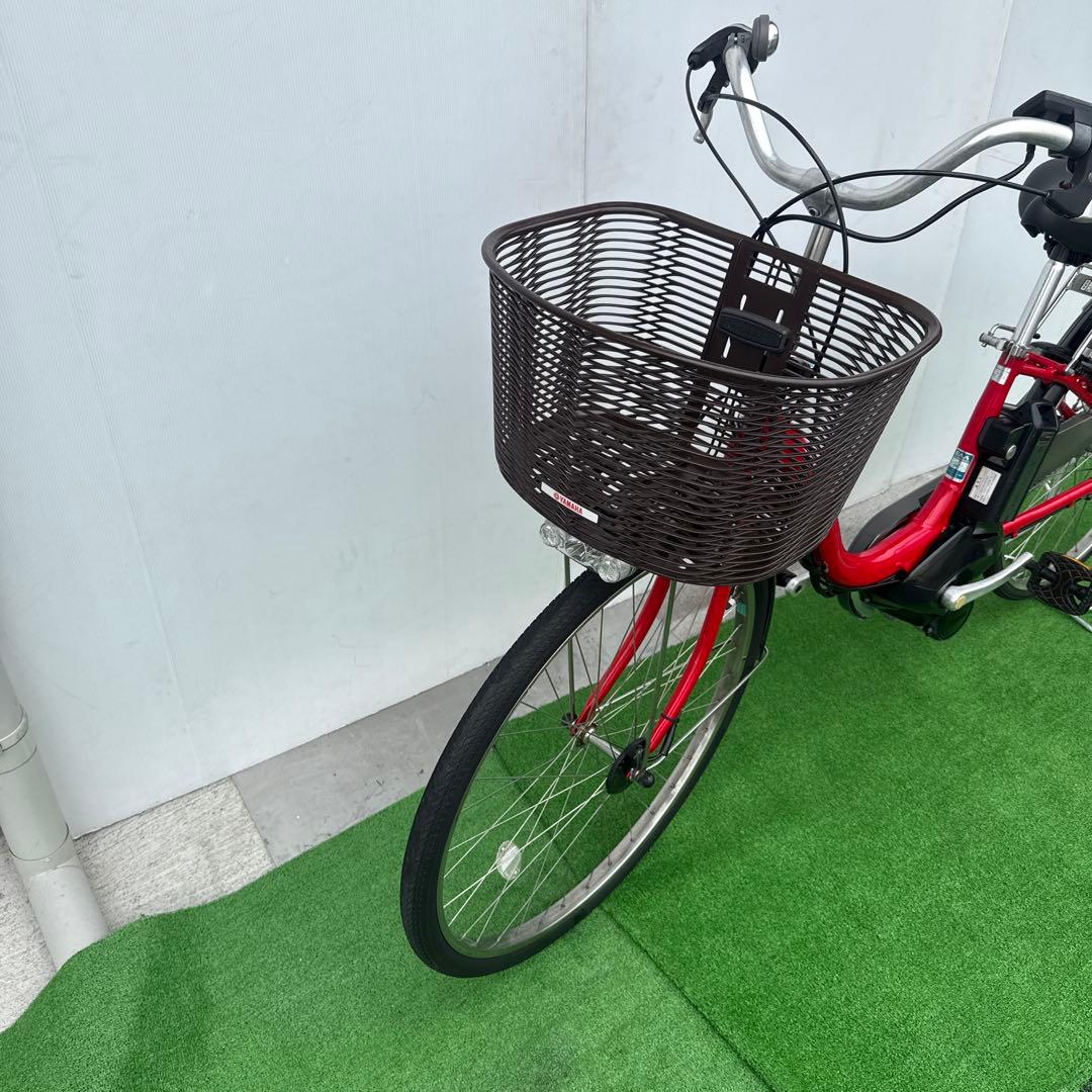 YAMAHAヤマハ電動アシスト自転車26インチ レッド美品 YAMAHAヤマハ電動アシスト自転車26インチ レッド - メルカリ