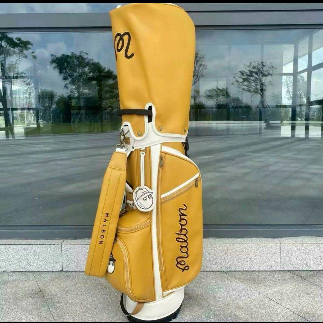 マルボン Malbon golf キャディバッグ ゴルフバッグ