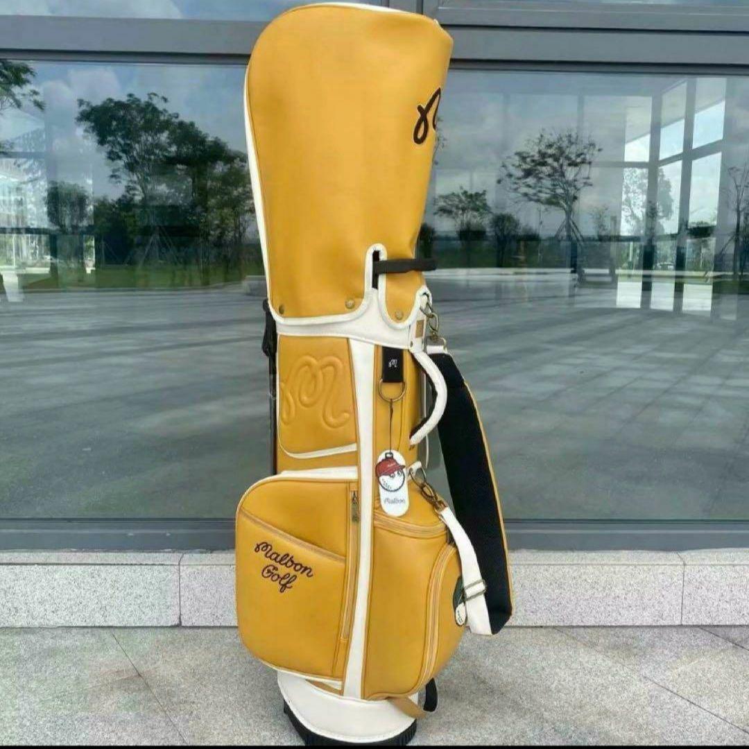 マルボン Malbon golf キャディバッグ ゴルフバッグ