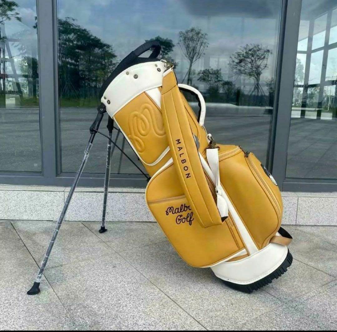 マルボン Malbon golf キャディバッグ ゴルフバッグ