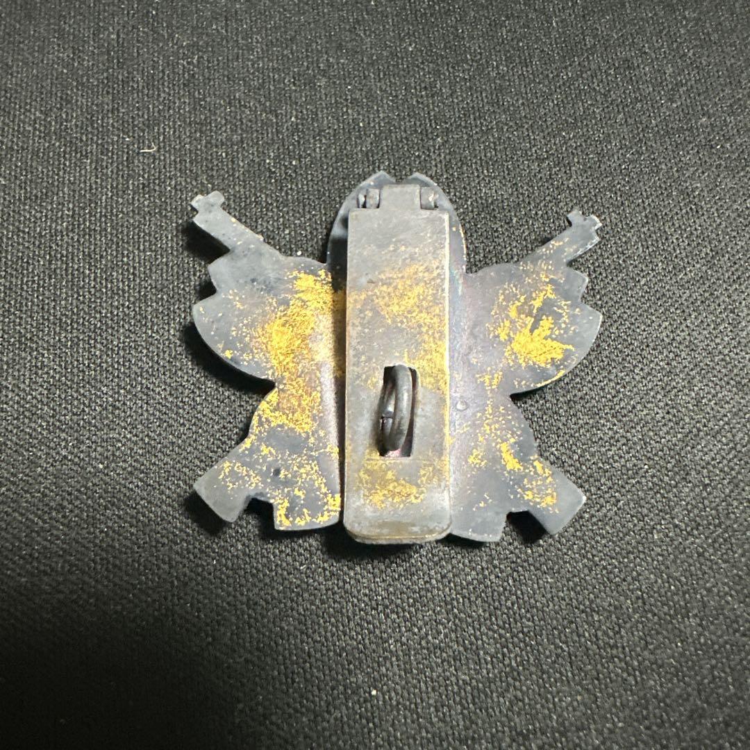 帝国陸軍 小銃射撃徽章 第2種／旧日本軍 日本陸軍／バッジ／シルバー