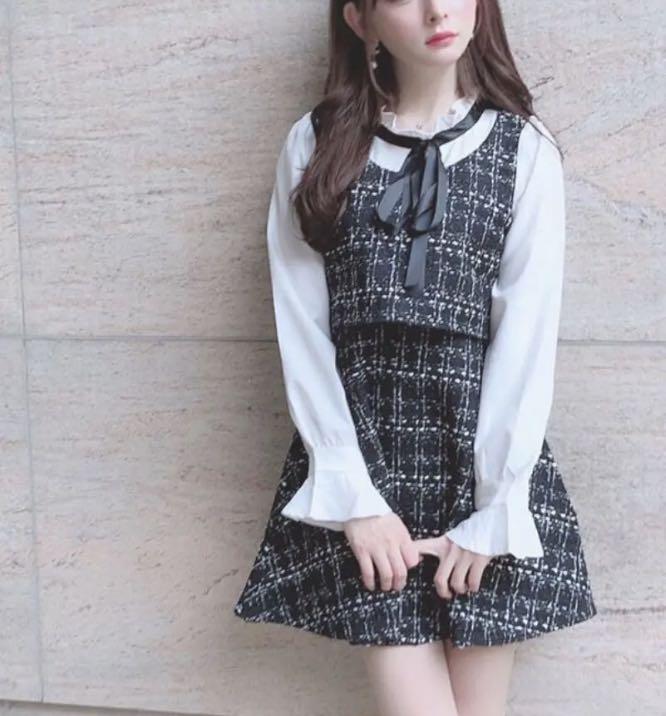 メルカリ 新品 ツイードワンピース 黒 ブラック リボン 量産型女子 Sサイズ ミニワンピース 2 680 中古や未使用のフリマ メルカリ 新品 ツイードワンピース 黒 ブラック リボン 量産型女子 Sサイズ ミニワンピース 2 680 中古や未使用のフリマ