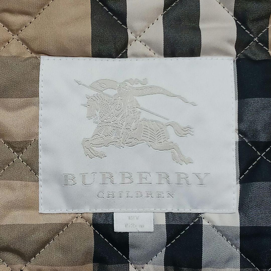 バーバリー チルドレン 中綿キルティングジャケット 12Y-152㎝ バーバリー チルドレン 中綿キルティングジャケット 12Y-152㎝
