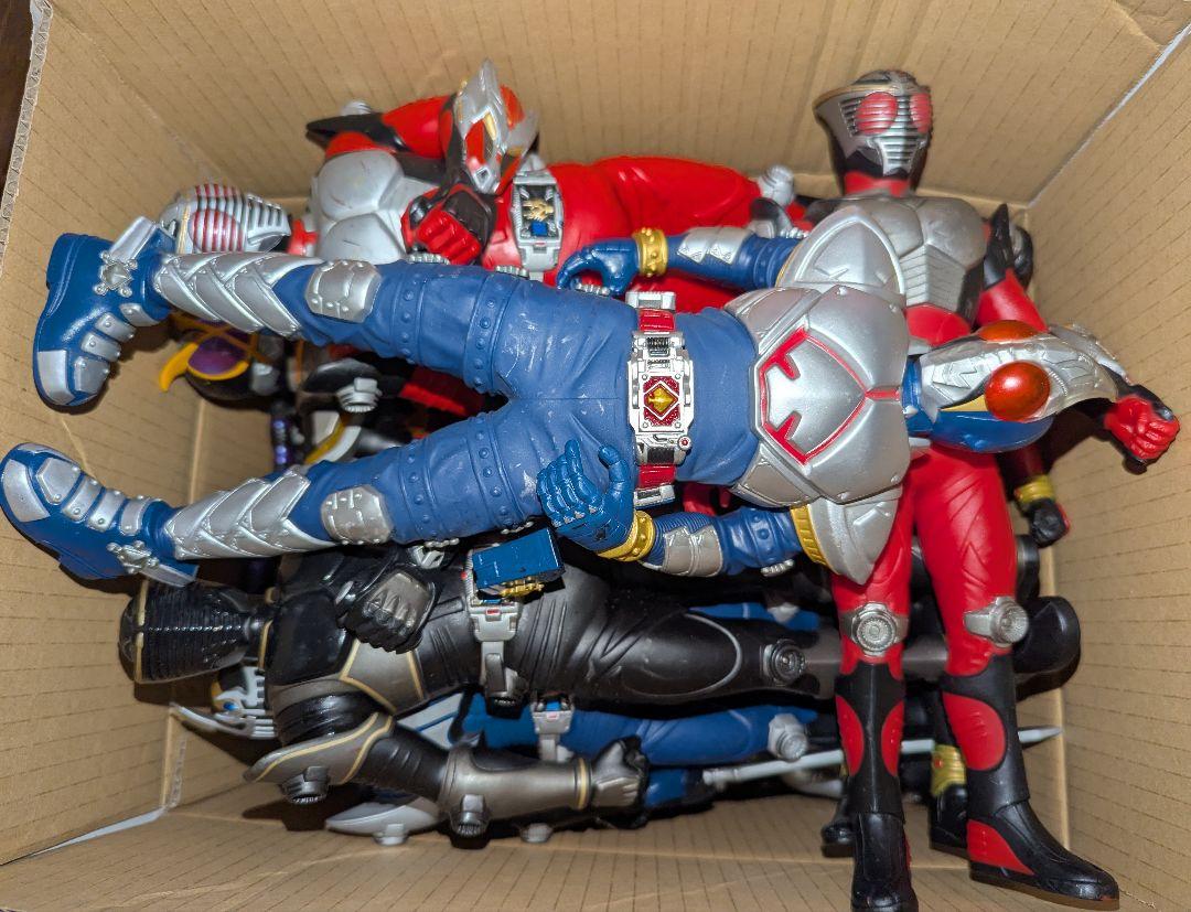 ジャンク 仮面ライダー ソフビ まとめ売り 約23体前後 ビッグサイズ