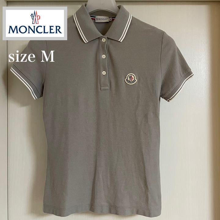 MONCLER モンクレール ポロシャツ グレー ロゴ 無地 Mサイズ - メルカリ MONCLER モンクレール ポロシャツ グレー ロゴ 無地 Mサイズ - メルカリ