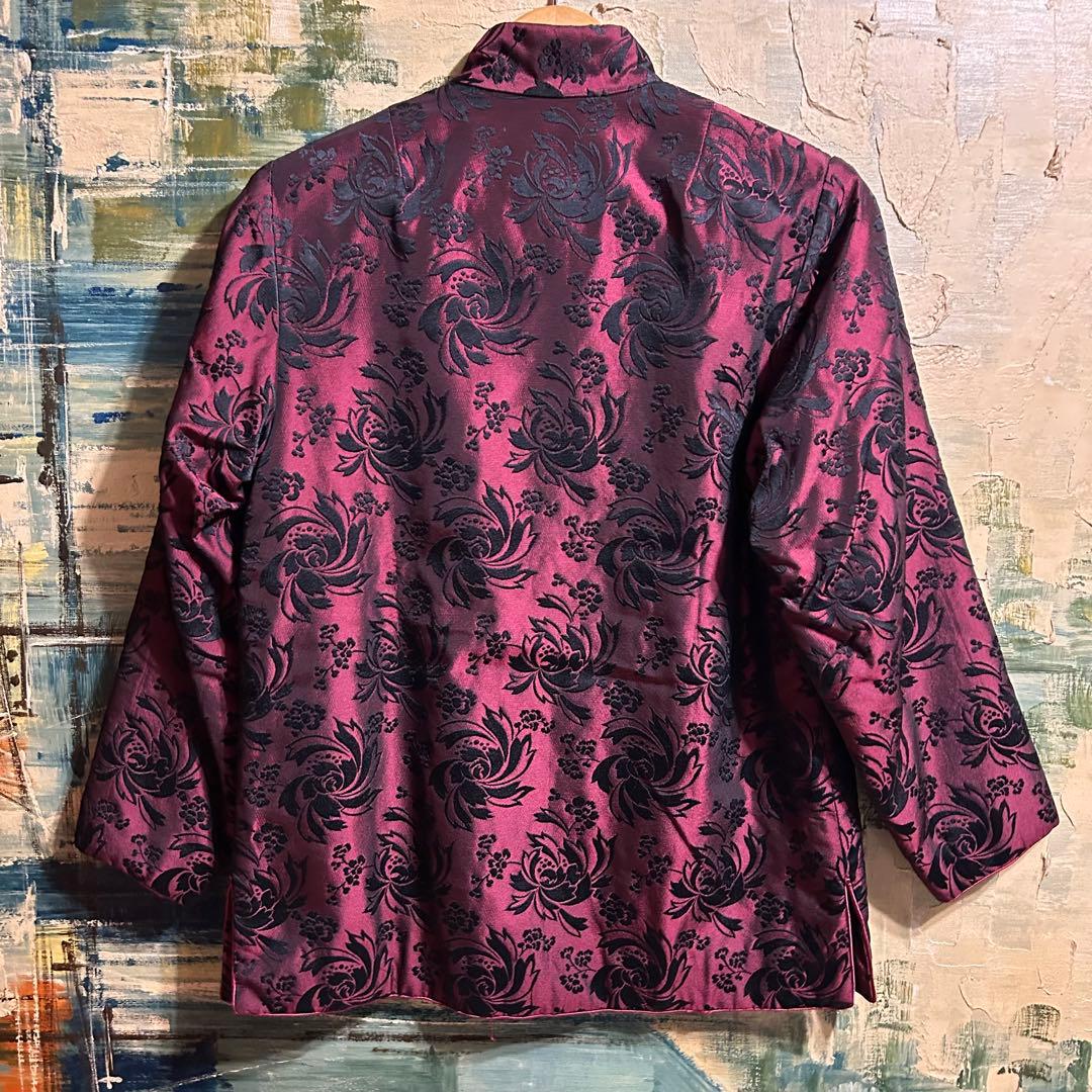 Vintage 80'S チャイナジャケット S Vintage 80'S チャイナジャケット S