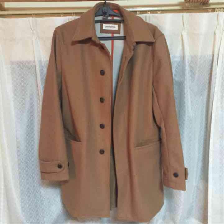 最終値下げ⭐︎極美品⭐︎ Bark キャメル 迷彩内側 チェスターコート XS 最終値下げ⭐︎極美品⭐︎ Bark キャメル 迷彩内側 チェスター
