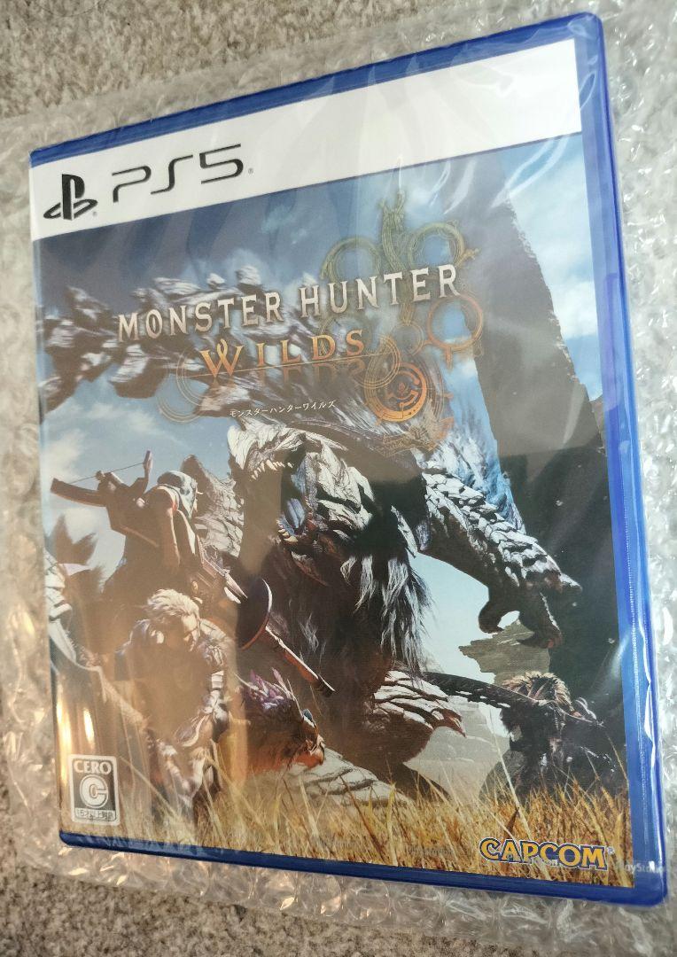 【新品未使用未開封】モンスターハンターワイルズ ソフト
