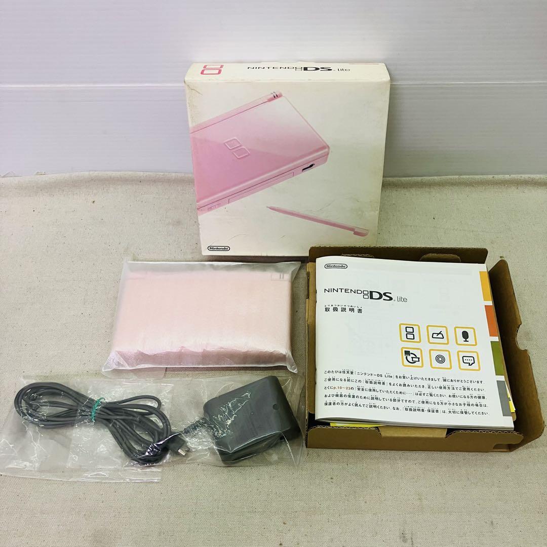 動作確認済み ニンテンドー DS Lite 本体 ノーブルピンク DSハード　②