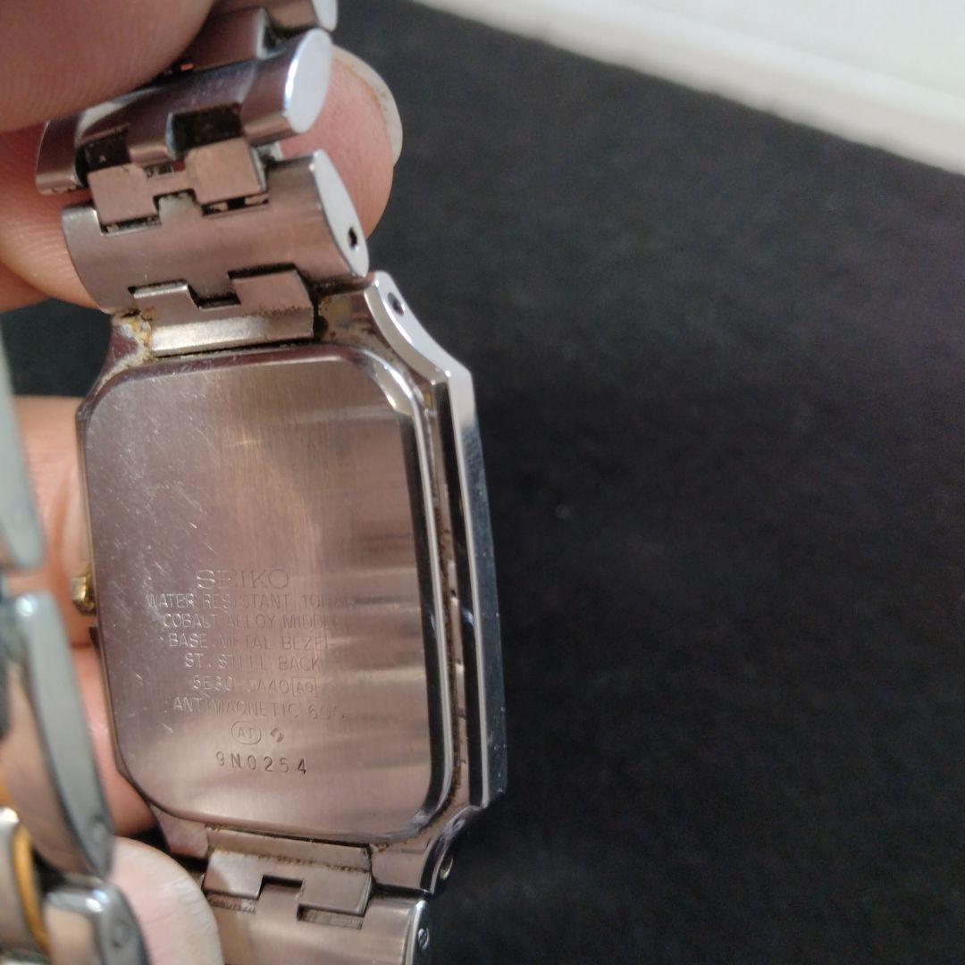 SEIKO Dolce レディース 時計 シルバー ゴールドno964