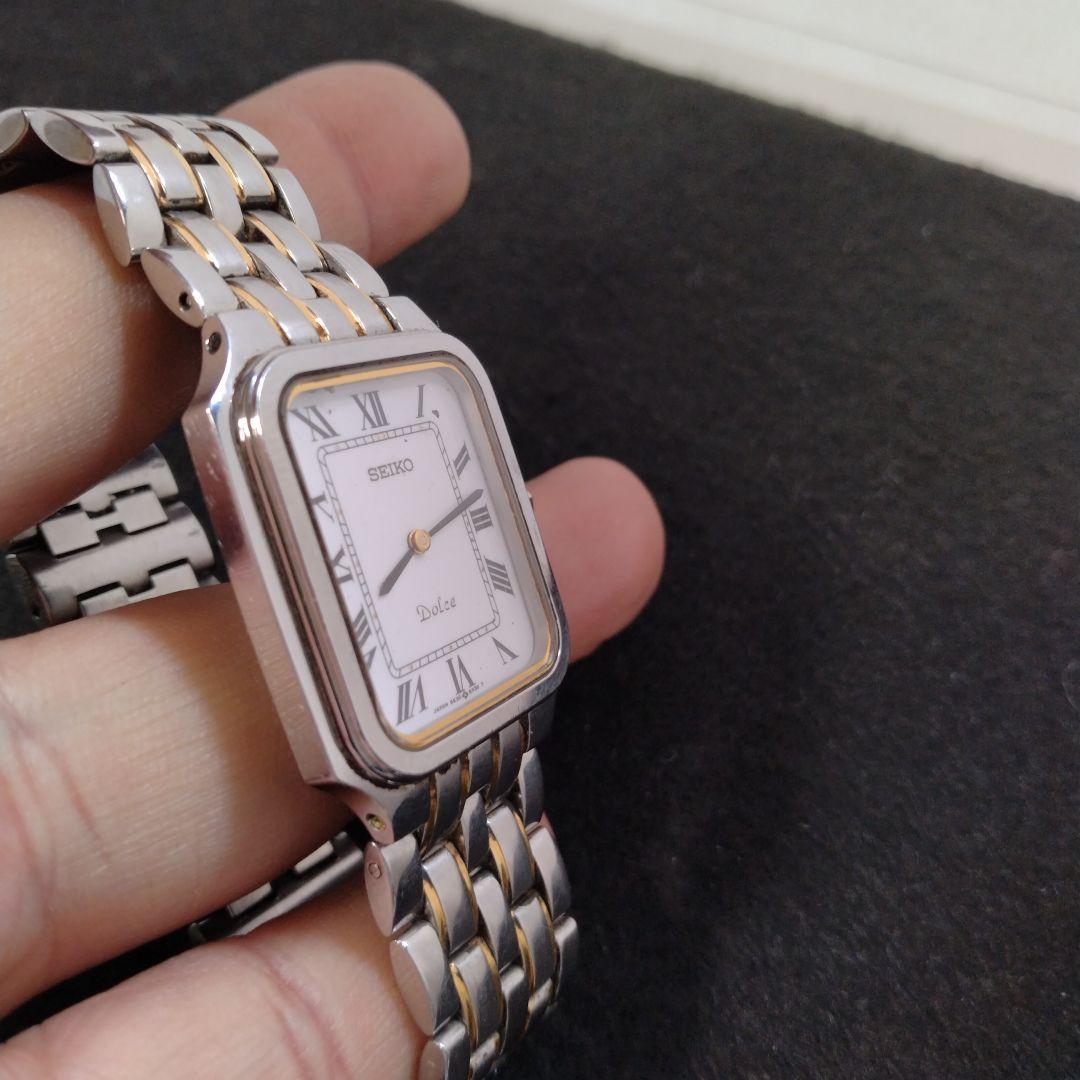 SEIKO Dolce レディース 時計 シルバー ゴールドno964