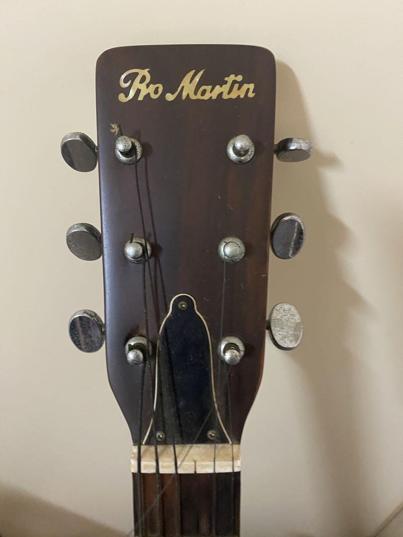 【鍵付きケース付き】Pro Martin プロ　マーティン　W-170 ギター 4