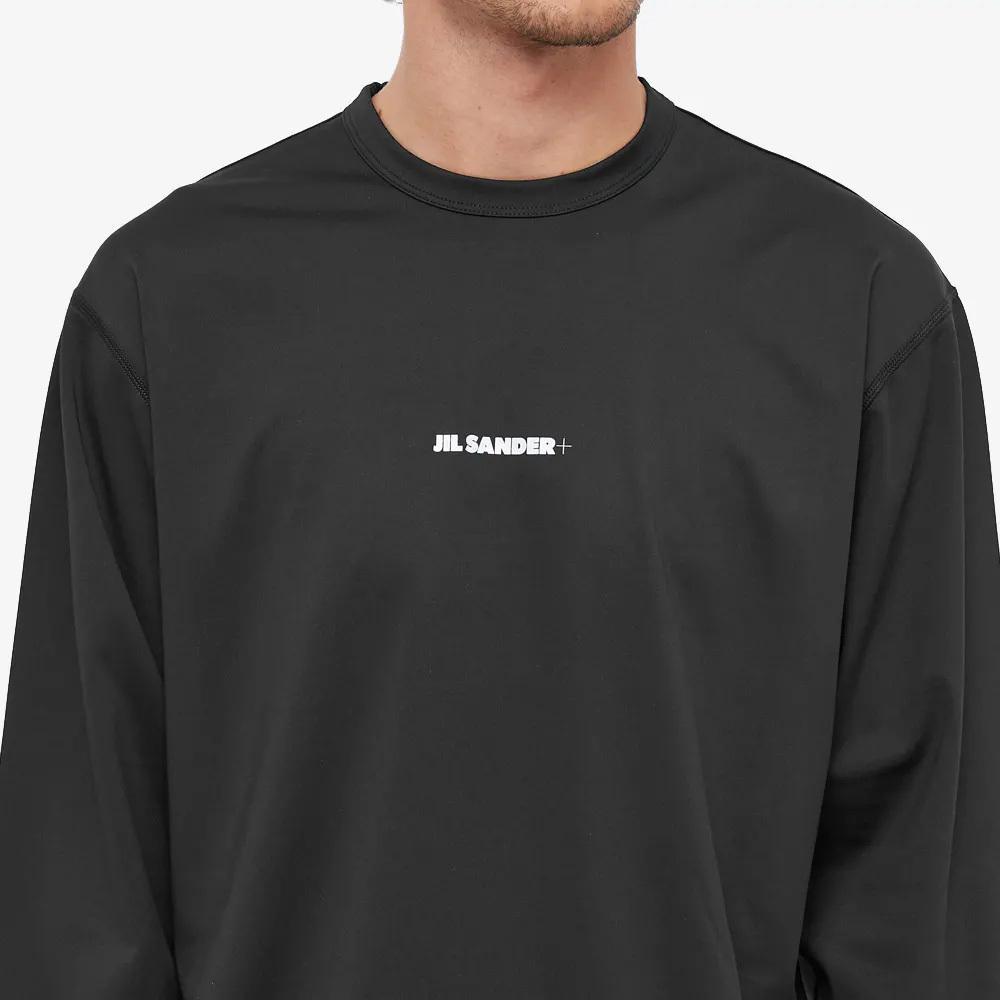 新品 Jil Sander + ロゴ ジャージ ロングTシャツ