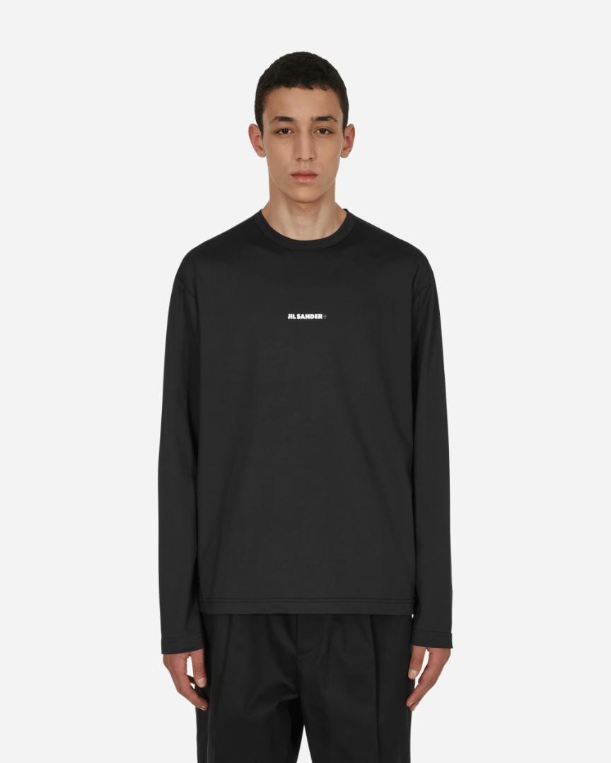 新品 Jil Sander + ロゴ ジャージ ロングTシャツ