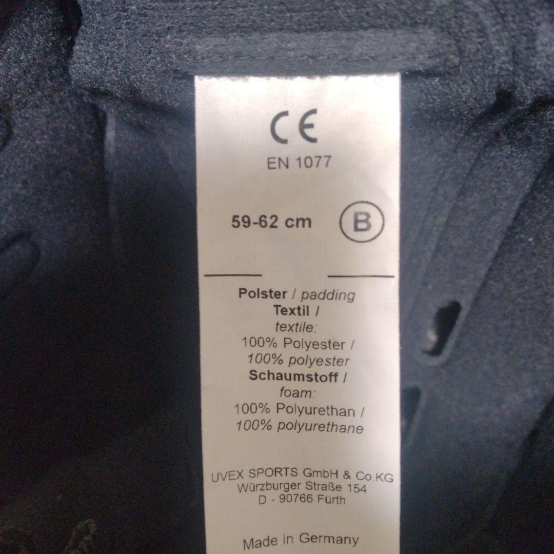 uvex p1us2.0 59-62cm 2023年1−2月使用