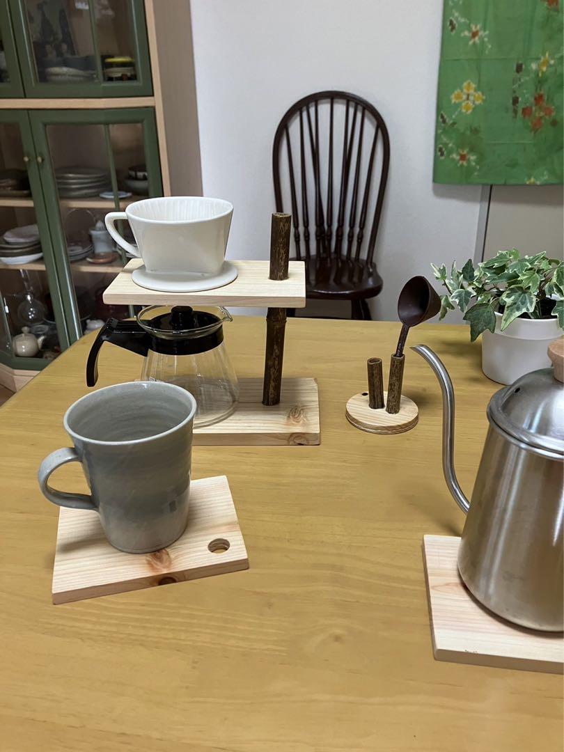 コーヒードリップスタンドハンドメイド④