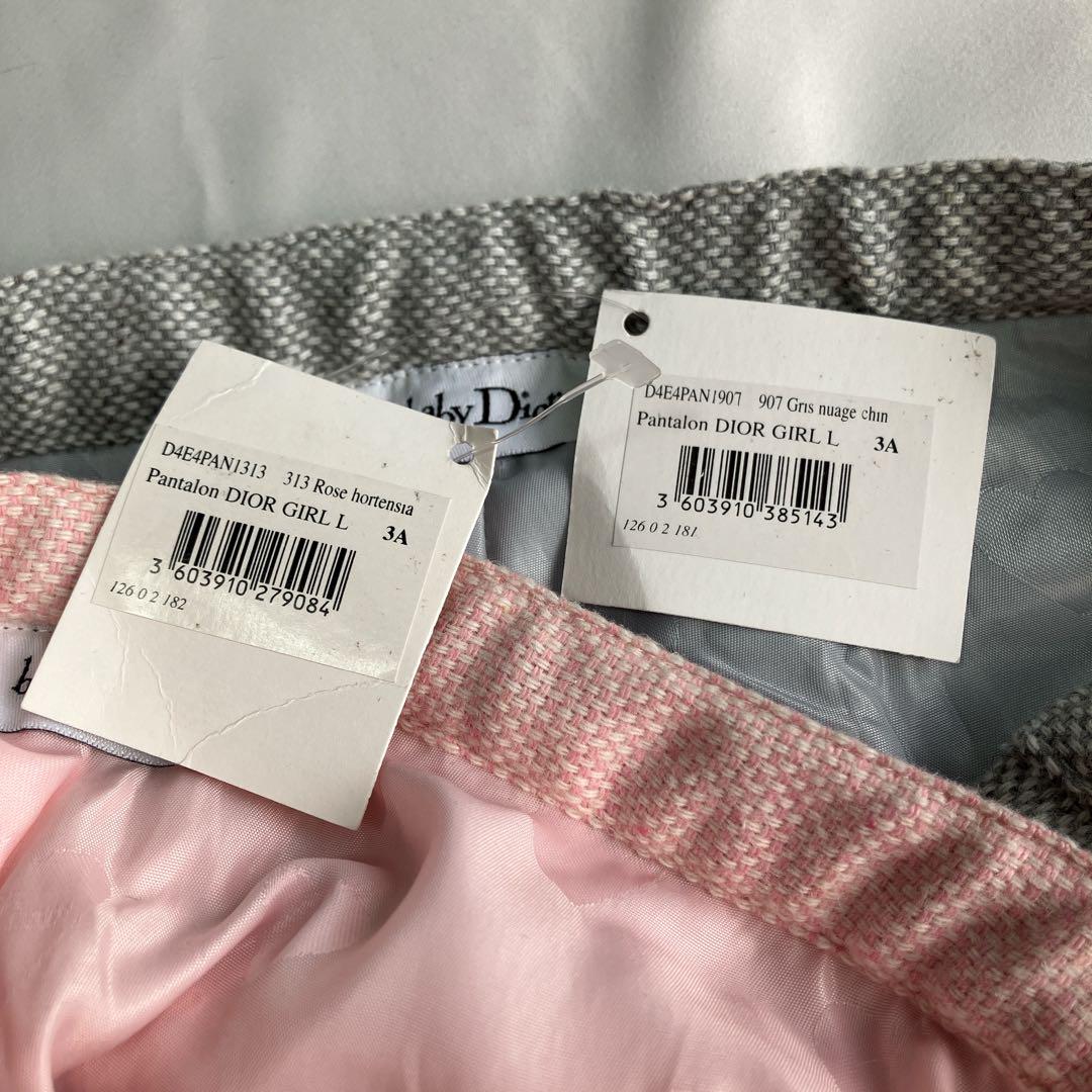 【未使用あり】baby Dior パンツ3本まとめ売り　キッズ　子供服　ズボン