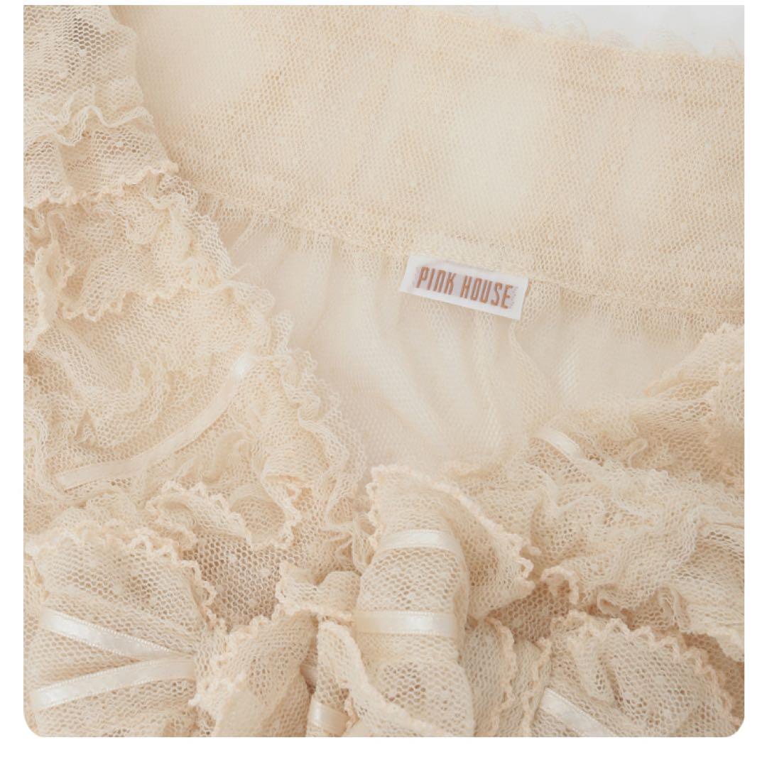 ピンクハウス ドットチュールティペット 新品 ピンクハウス ドットチュールティペット 新品