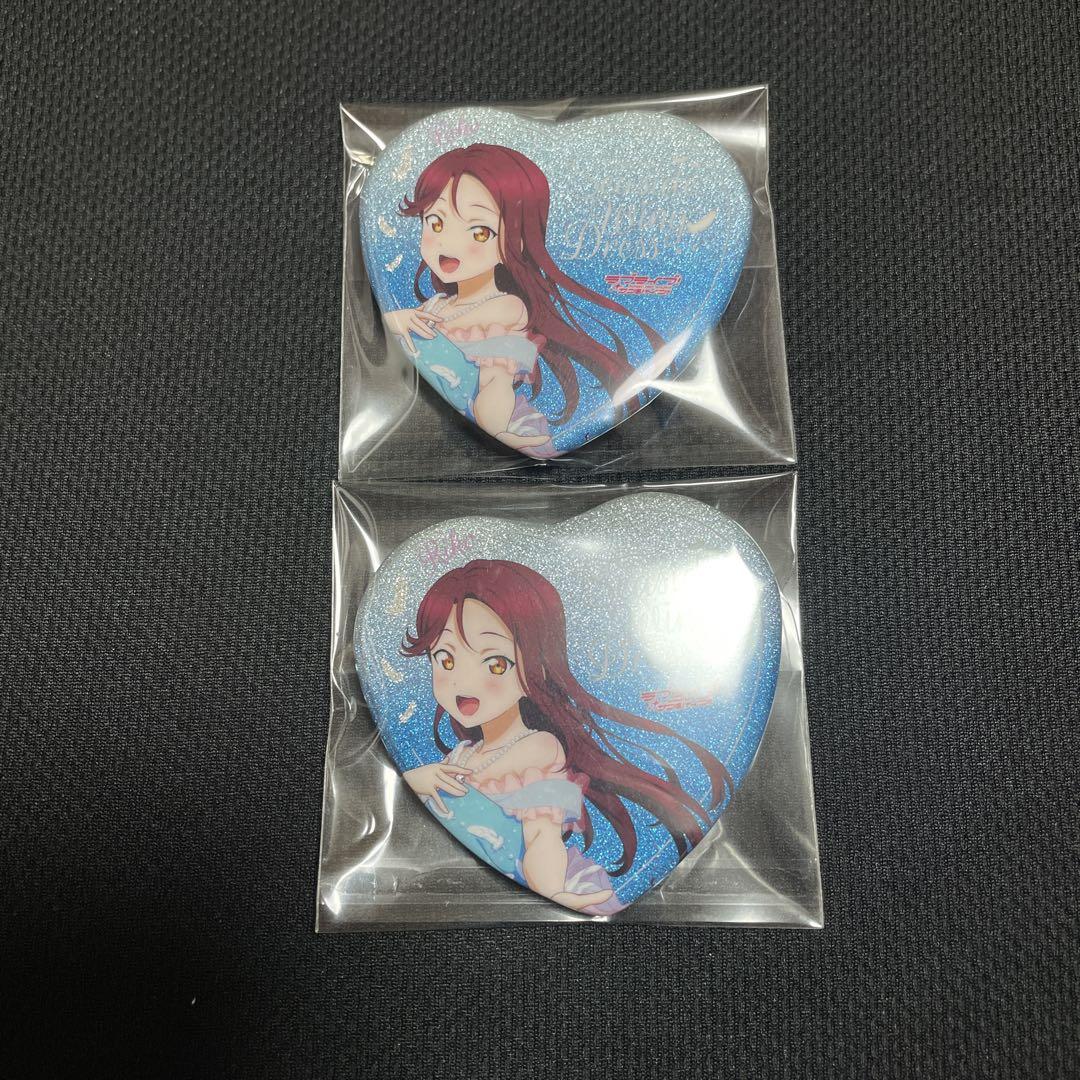 ラブライブサンシャイン Aqours 海のキラめき缶バッジ 梨子