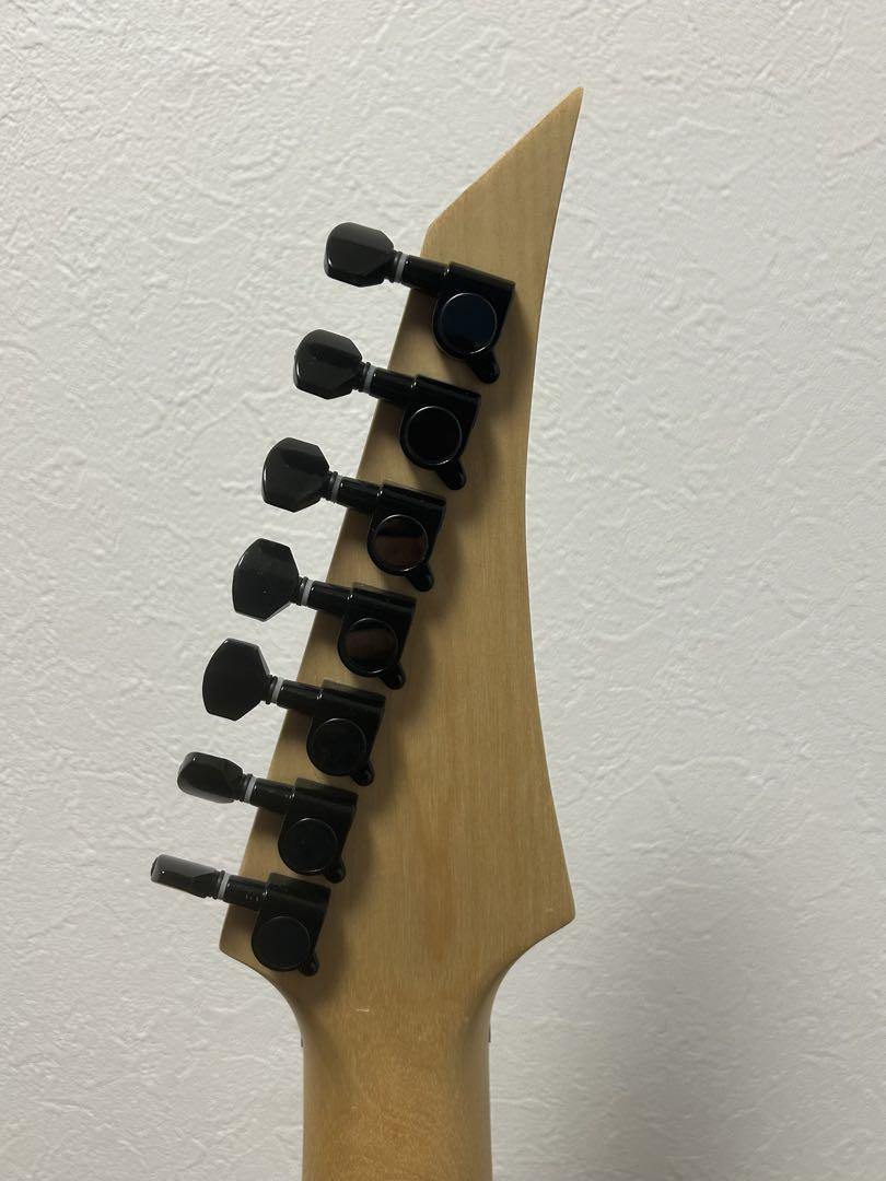 7弦ギター カスタム有り Ibanez アイバニーズ RG8527 BRE 国産 7弦ギター Jカスタム