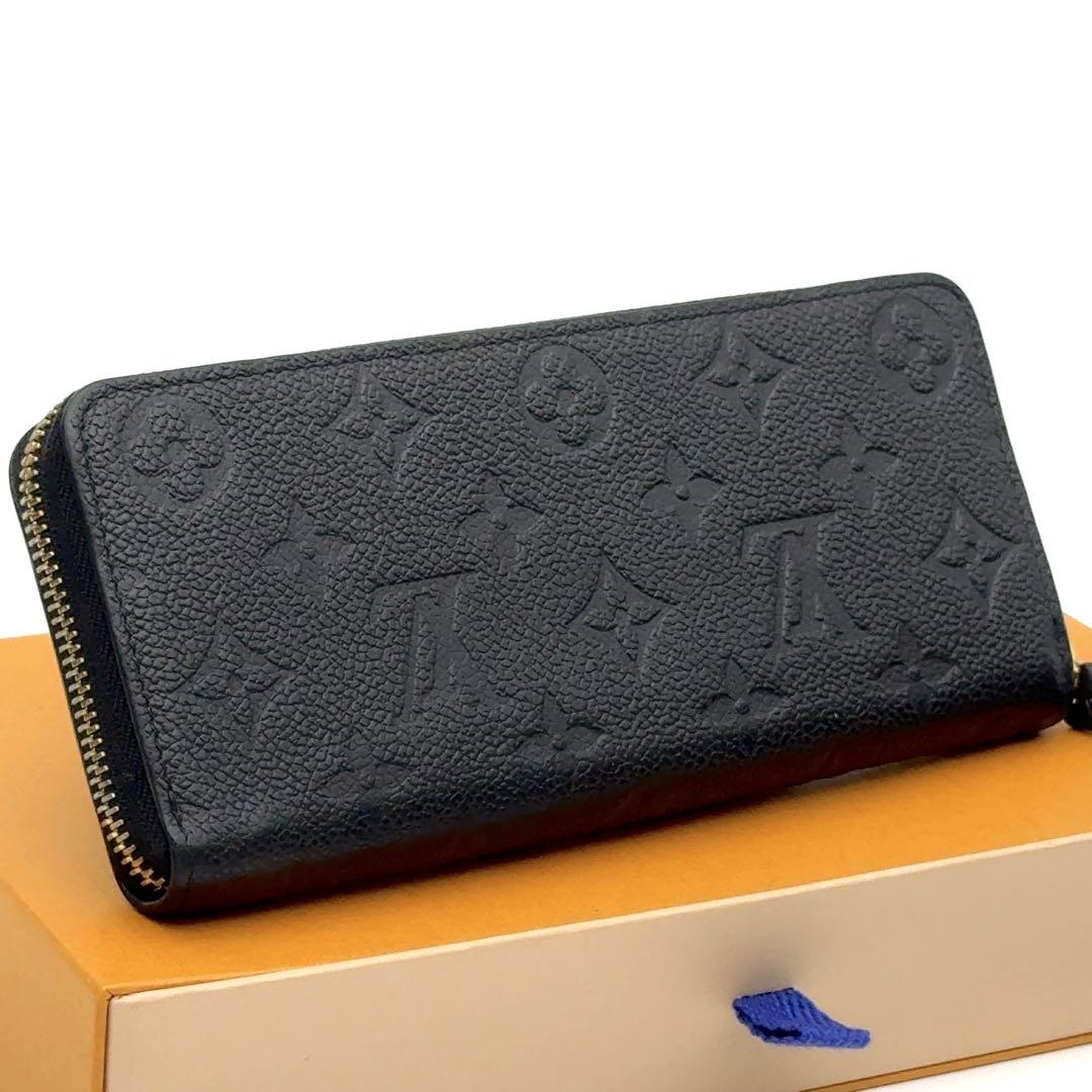 最高級美品✨ルイヴィトン　アンプラント　クレマンス　ジッピーウォレット　ノワール