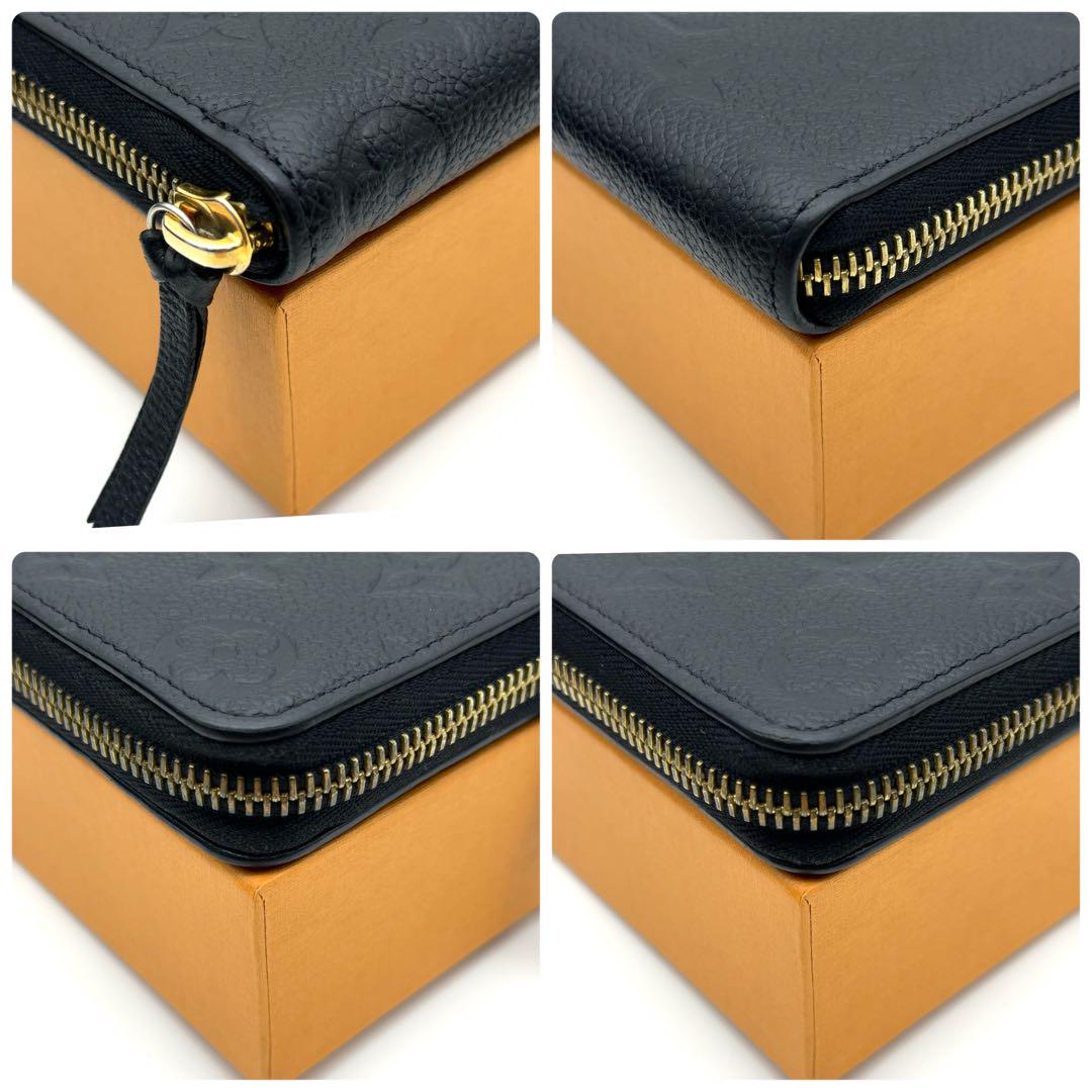 最高級美品✨ルイヴィトン　アンプラント　クレマンス　ジッピーウォレット　ノワール
