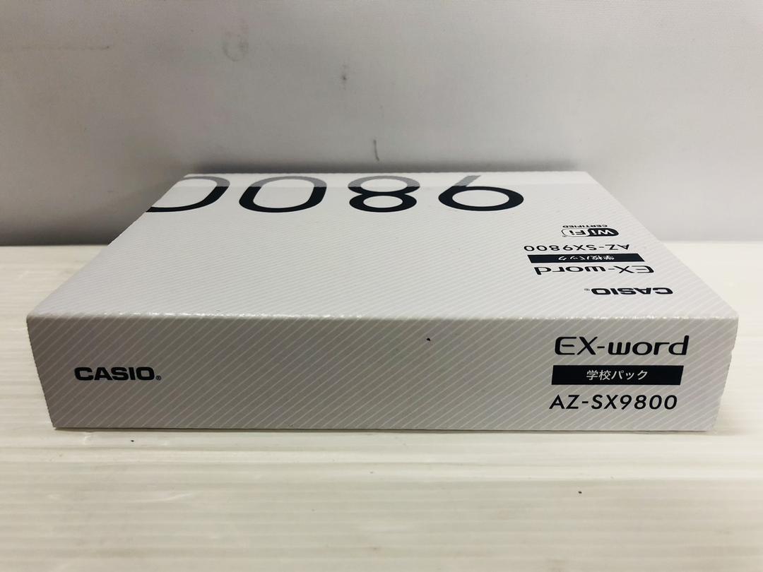 ★未使用★極美品CASIO AZ-SX9800 EX-word 電子辞書
