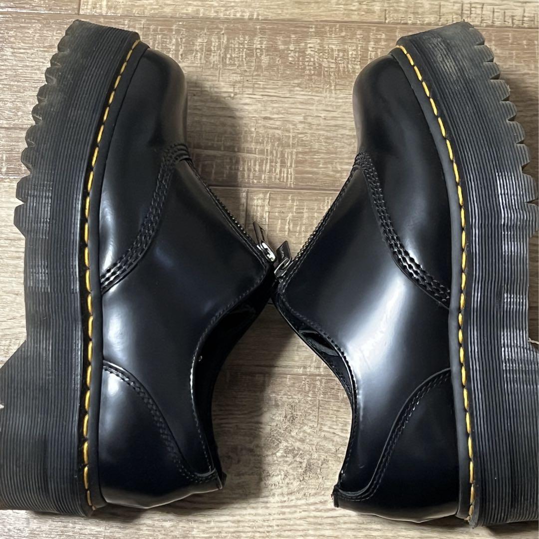 Dr. Martens ブラック 厚底ローファー