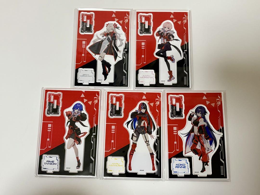 神椿市建設中。× ROUND1 アクリルスタンド 全種セット コンプリートセット 新品】神椿市建設中。 アクリルスタンド 全種セット ラウンド