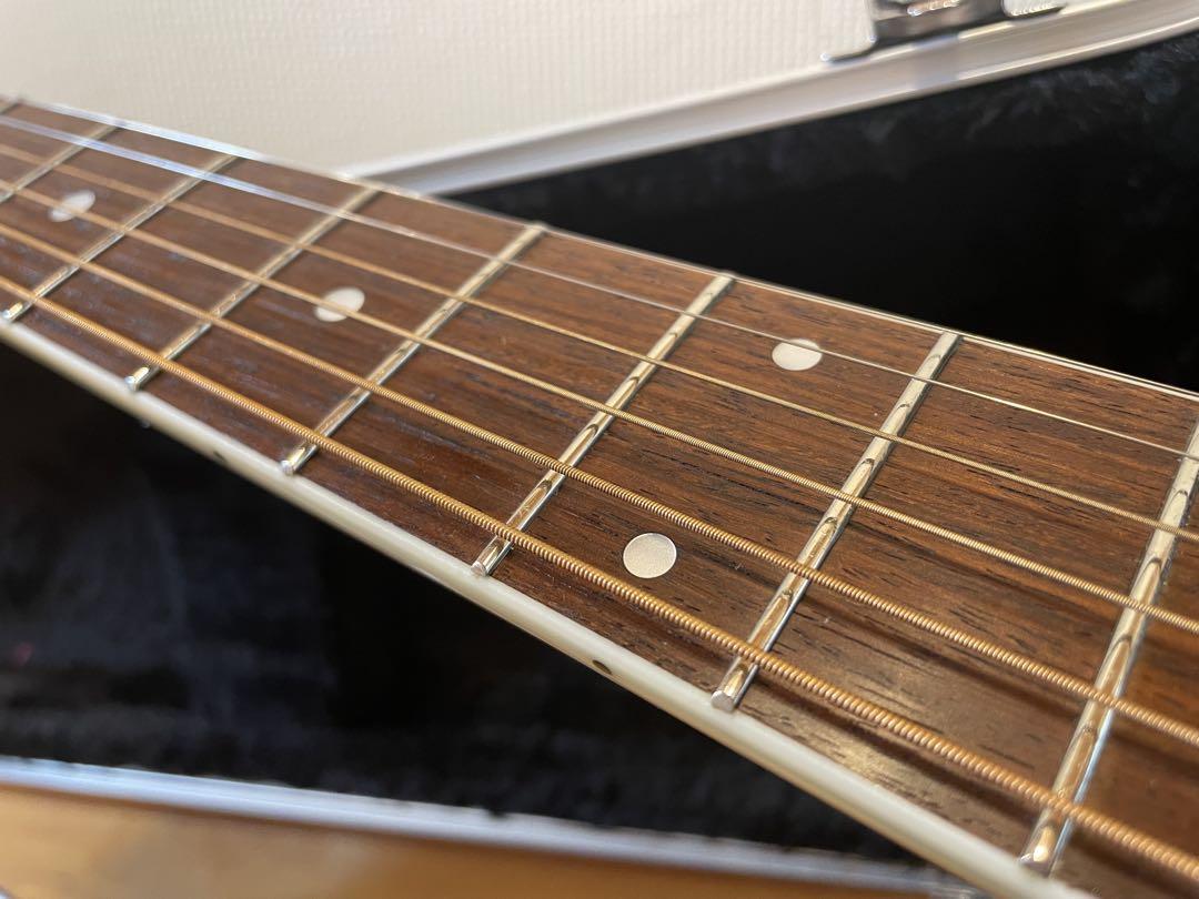 メンテ済Morris MD-520 ビンテージ PU付きアコースティック