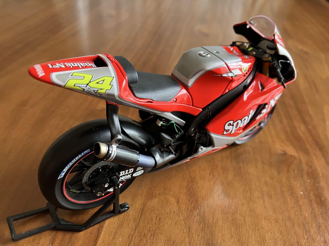 ミニチャンプス1/12モトGPヤマハYZR-M1トニーエリアス ジャンク品