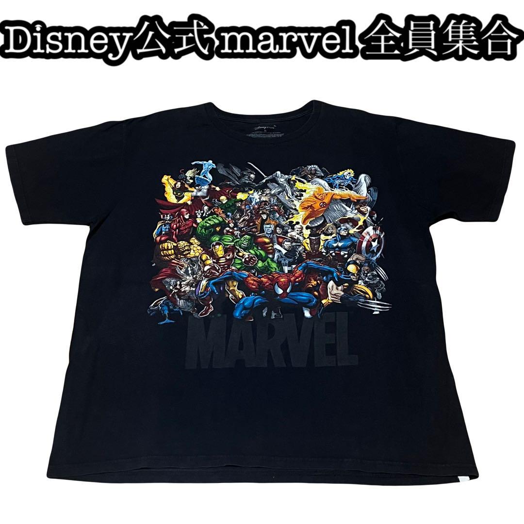 90s y2k Disney公式 marvel 集合 激レア TEE 映画 黒