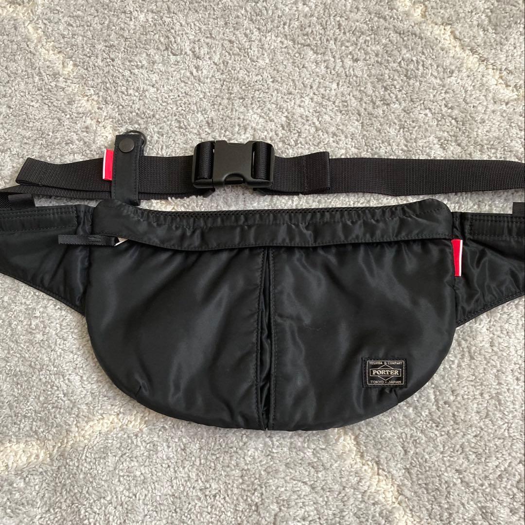 PORTER×WHIZLIMITED ウエストバック　ブラック