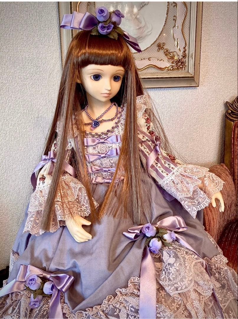 新品　ディーラー様製　バッスルドレス　SDスタンダード女の子　スーパードルフィー