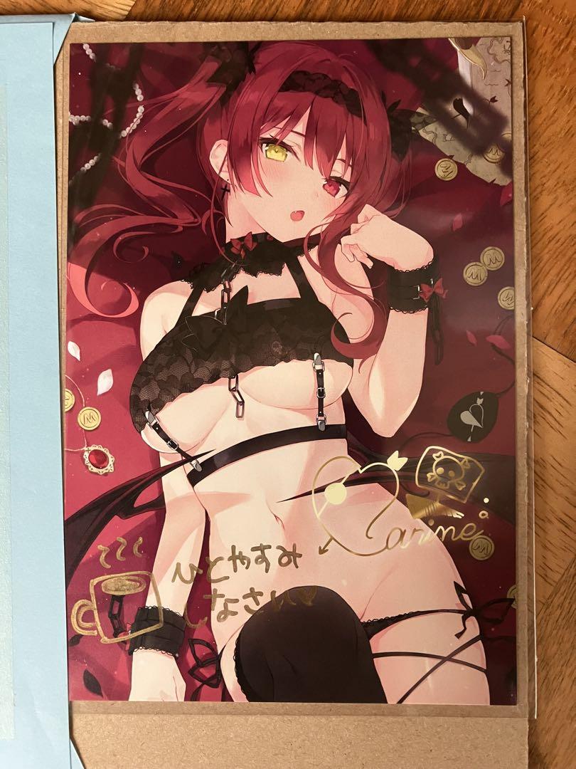 【直筆】宝鐘マリン 誕生日記念2020 記念グッズ フルセット