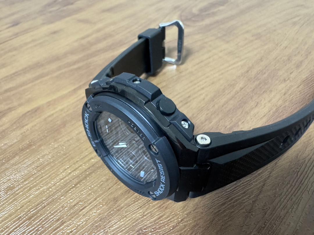 【美品】G-SHOCK G-STEEL GST-W300G-1A1JF
